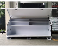 White Steel Tool Box 1770mm Truck Box Industrial Ute Box With 4 Shelves