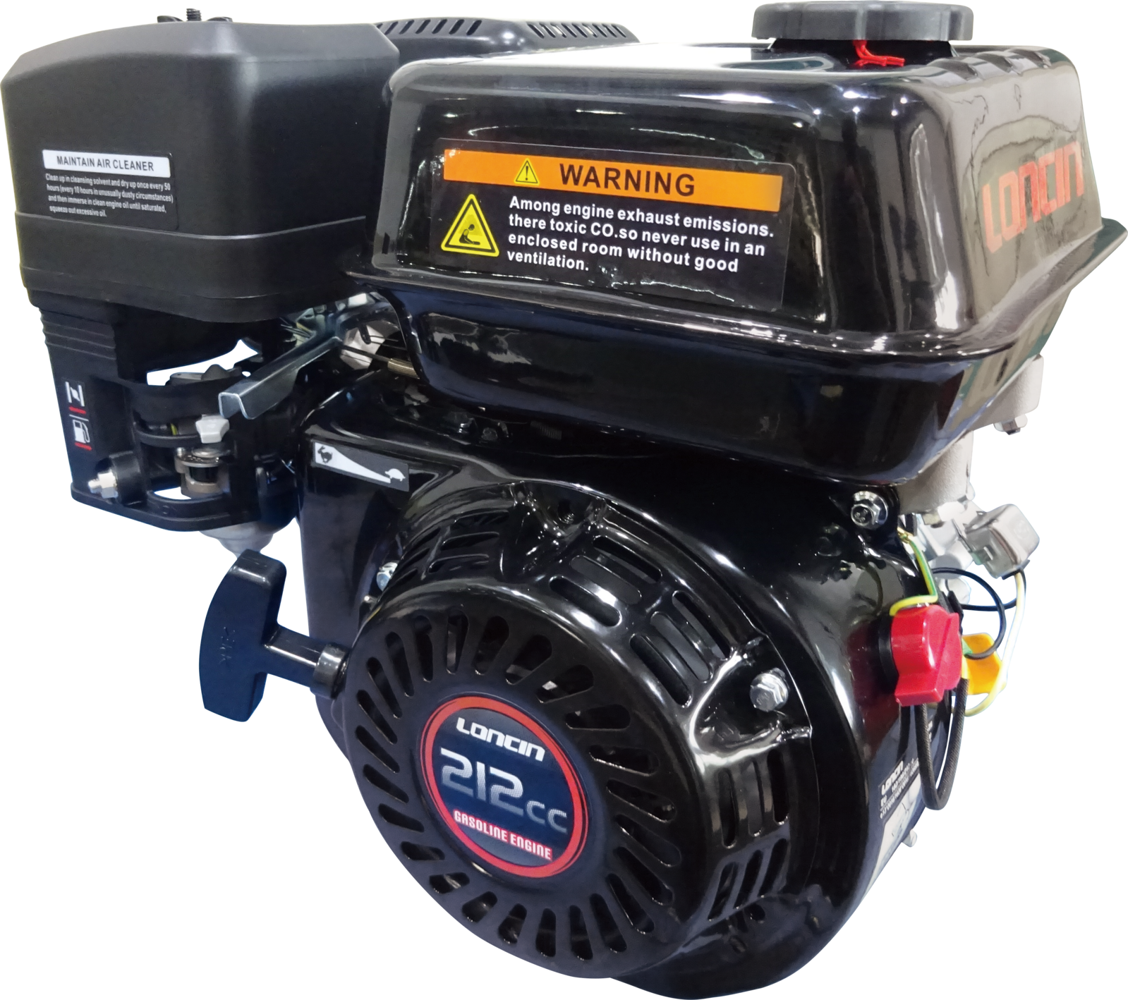 Loncin 6.5HP 4 Stroke Single Cylinder Air Cooled Petrol Engine