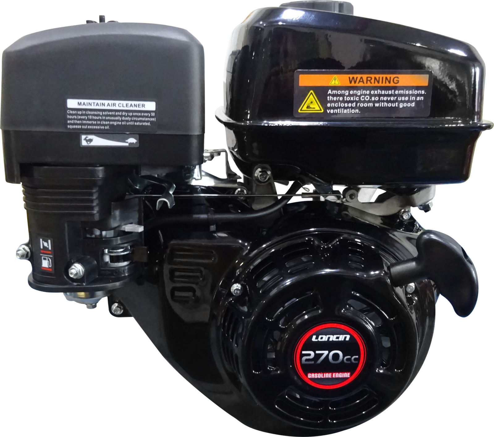 Loncin 8HP 4 Stroke Single Cylinder Air Cooled Petrol Engine