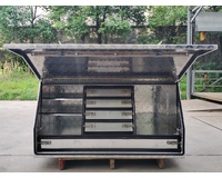 Aluminium Toolbox 1400mm x 700mm With 5 Drawers Heavy Duty Ute Truck Tool Box