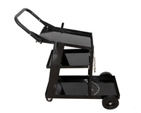 Welding Cart Welder Trolley Cart Plasma Cutter Storage Bench Tig Mig Arc MMA