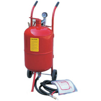 Sandblasting Sandblaster Tank Pressurised 10 Gallon Heavy Duty with 2.5 Metre Hose for Sand Blasting