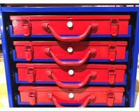 Metal Parts Case Cabinet 4 Draws Heavy Duty Parts Organiser Accessories Storage