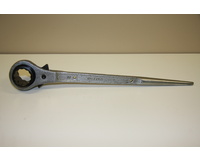 2 IN 1 - 32mm x 38mm Glory Ratchet Podger Scaffolders Spanner - Industrial Quality - 32mm x 38mm