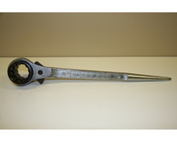 2 IN 1 - 38mm x 41mm Glory Ratchet Podger Scaffolders Spanner - Industrial Quality