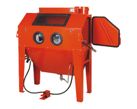 Sandblasting Cabinet Upright Heavy Duty 420L Capacity Cabinet With Vacuum Filter