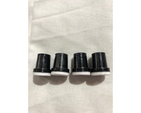 4 Piece Sandblaster Sandblasting 2.0mm Gun Rubber Coated Ceramic Nozzles To Suit Spring Loaded Sandblasting Gun
