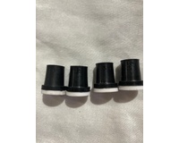 4 Piece Sandblaster Sandblasting 3.5mm Gun Rubber Coated Ceramic Nozzles To Suit Spring Loaded Sandblasting Gun