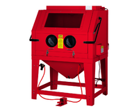 Sandblasting Cabinet Upright Heavy Duty 990L Capacity Cabinet With Vacuum Filter