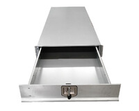 Steel Underbody Trundle Drawer Galvanised 1500mm Under Body Under Tray Heavy Duty Ute Storage Drawer