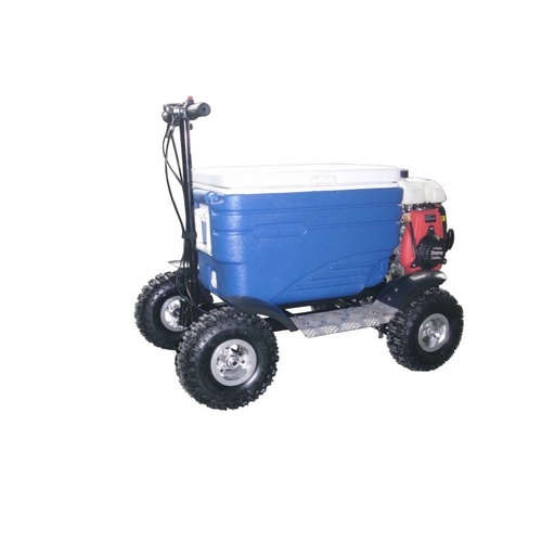 49cc 4 Stroke Motorised Cooler Scooter Extreme Motorised Scooter Disc Brakes [Colour: Blue]