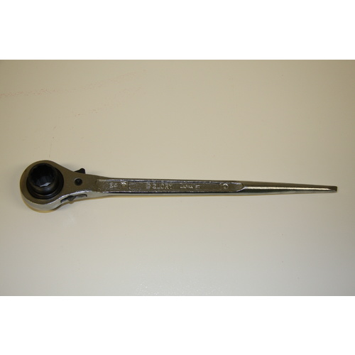 2 IN 1 - 24mm x 30mm Glory Ratchet Podger Scaffolders Spanner - Industrial Quality
