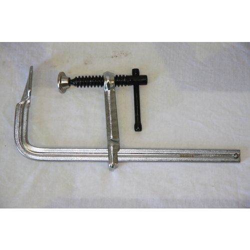 Welding Clamp 200mm x 80mm F Clamp Industrial Quality Forged Steel Heavy Duty