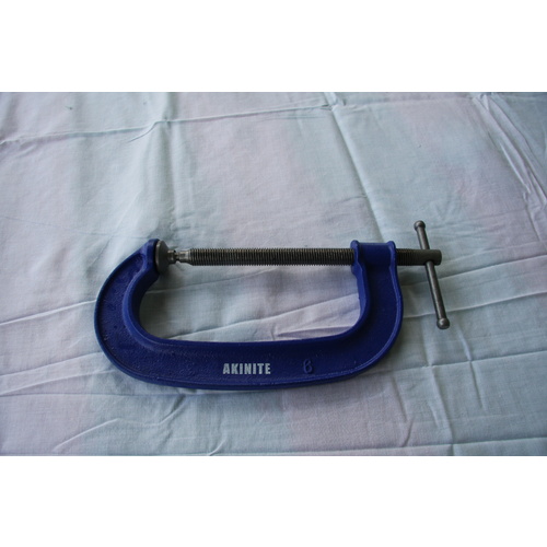 G Clamp 150MM - 6" Clamp Industrial Quality Drop Forged Heavy Duty