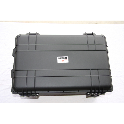 Protective Safe Case Heavy Duty 625mm With Telescopic Handle & Castors Shock Proof For Precious Equipment Tools Etc