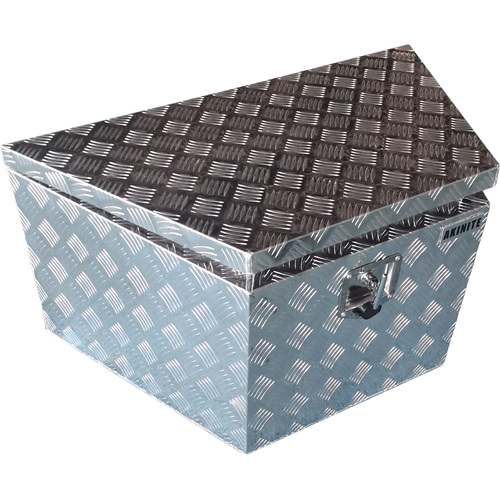 Aluminium Toolbox Tapered Draw Bar Heavy Duty Tool Box With Keyed Lock Ute ToolBox