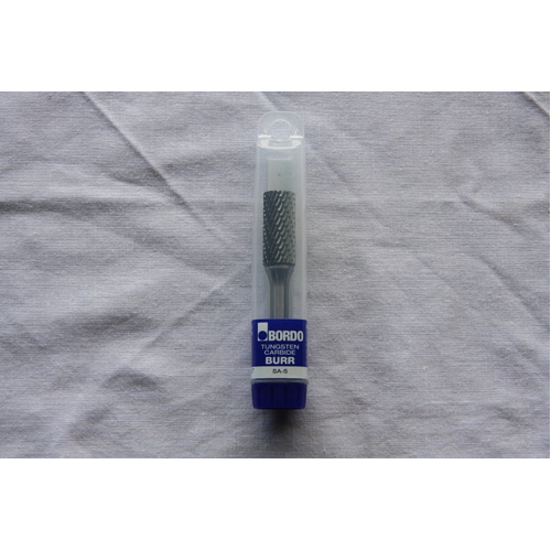 Bordo SA-5 Burr 1/2" Cylindrical 1/4" Shank Carbide Bur