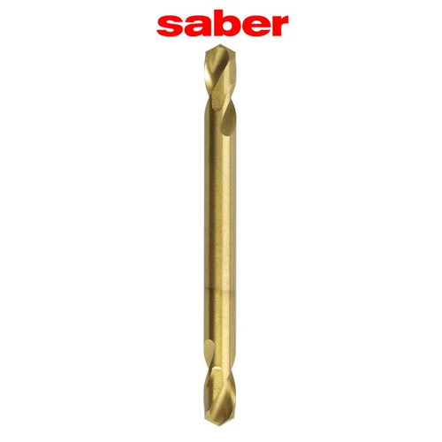 Saber 1/8" Ti-nite Coated HSS Panel Drills Double Ended 10 Pack