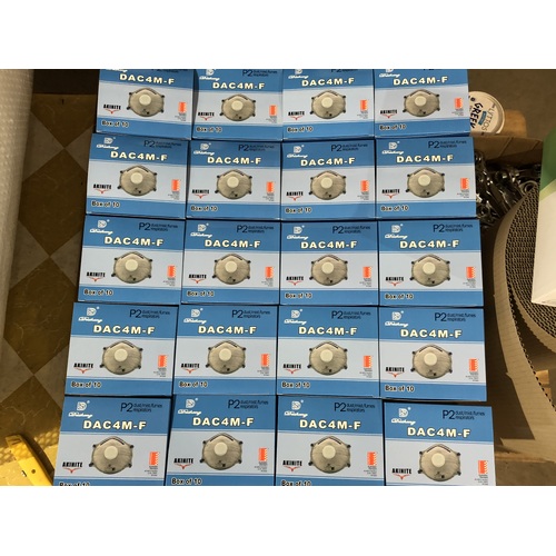 20 Boxes P2 Disposable Respirator Valved Carbon Dust Mask 10 Piece Box AS 1716:2012