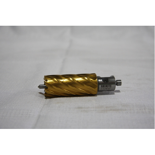 Mag Drill Annular Cutter 1-1/16" x 2" M2 HSS With Ti-Nite Coating Broach Cutter Drill Bit