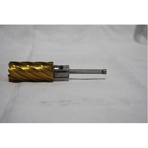 Mag Drill Annular Cutter 1-1/8" x 2" M2 HSS With Ti-Nite Coating Broach Cutter Drill Bit