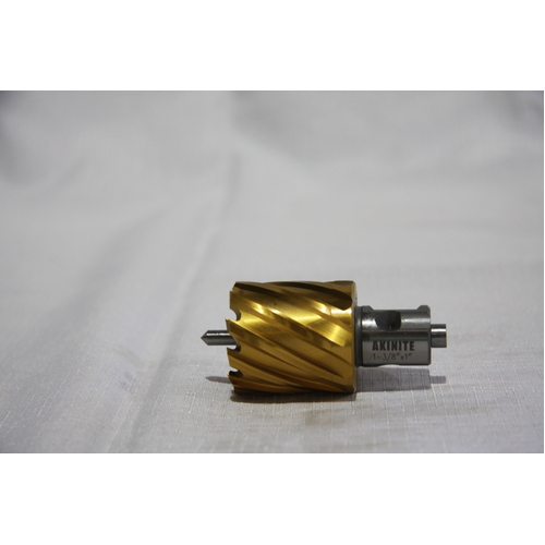 Mag Drill Annular Cutter 1-3/8" x 1" M2 HSS With Ti-Nite Coating Broach Cutter Drill Bit