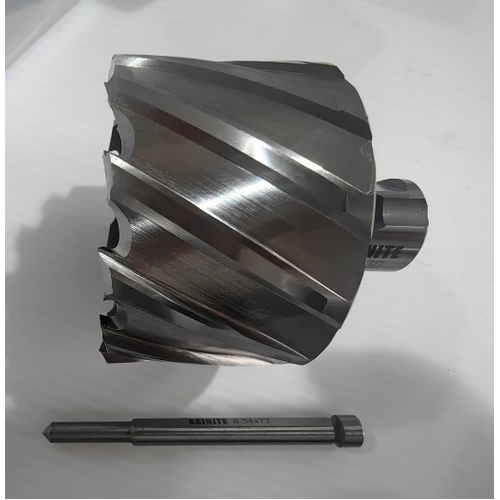 Magnetic Drill Annular Cutter 59mm x 30mm M2 HSS Broach Cutter Drill Bit With Pilot Pin