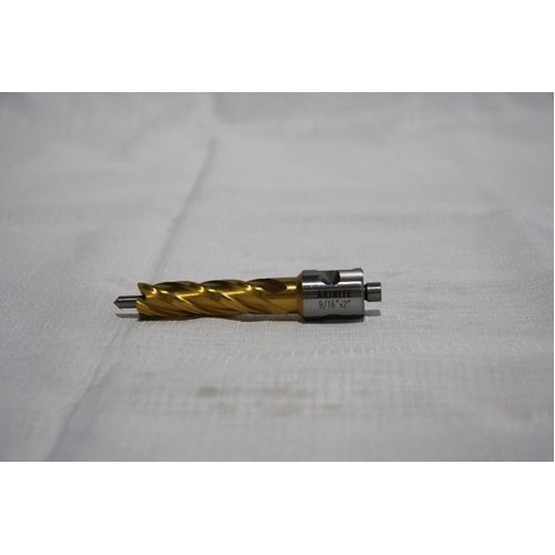 Mag Drill Annular Cutter 9/16" x 2" M2 HSS With Ti-Nite Coating Broach Cutter Drill Bit